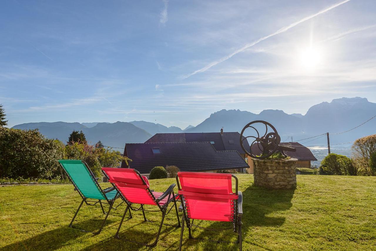 St Jorioz- Cosy Chalet Vue Lac Et Montagnes - Lla Selections By Location Lac Annecy Saint-Jorioz Exterior foto